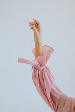 Beautiful sleeve and graceful hand