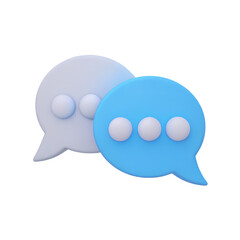 Obraz premium Speech balloon frame Support communication concept