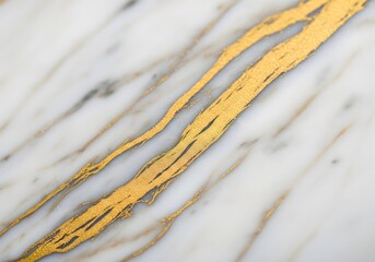 White marble texture with gold veins background image ideal for design projects and luxurious branding materials