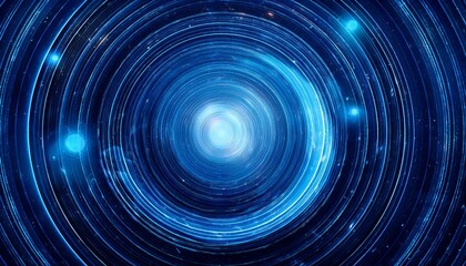 blue cosmos circles abstraction background journey through an imaginative universe filled with cosmic elements knowledge storybook space travel