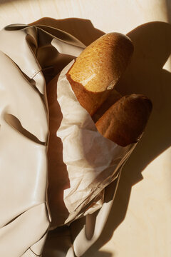 Baguettes in a bag