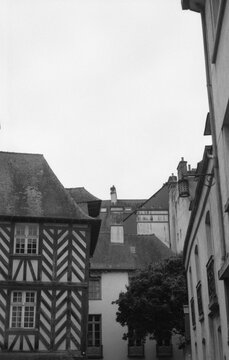 Brittanic architecture in Rennes, France