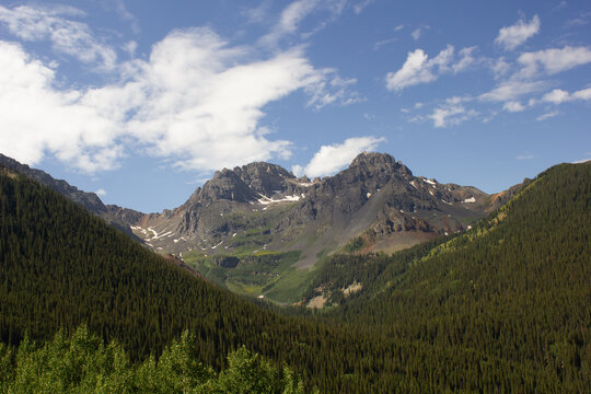 mountain landscape in the alps