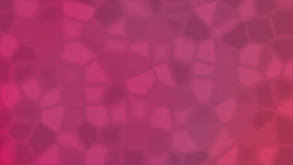 Abstract magenta and pink mosaic background creating a sense of blurred geometric fluidity