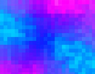 Abstract pixelated gradient background