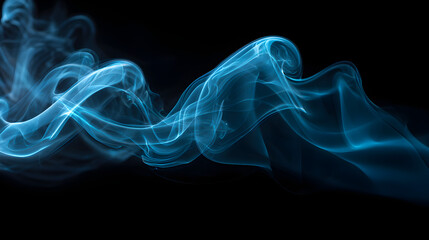 Blue Smoke Waves