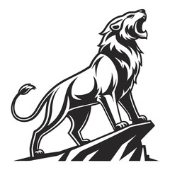 Lion Head Vector Logo Design