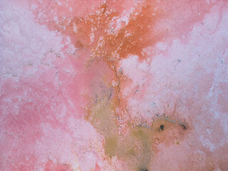 Fine Art Natural Abstract of a Salt Lake