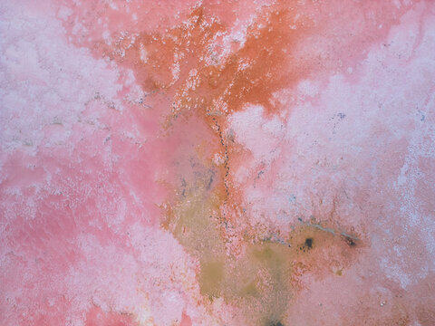 Fine Art Natural Abstract of a Salt Lake