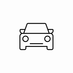 car vehicle icon sign vector