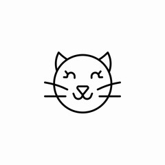 cat pet icon sign vector