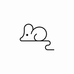 mouse toy icon sign vector