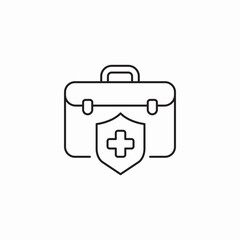 first-aid-kit icon sign vector