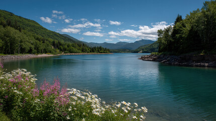 experience beauty of summer landscapes in canada across  different cities culminating in scenic view of tte d