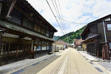 北国街道の宿場町　今庄宿