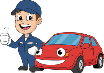 Cartoon character with glasses, holding laptop, pointing gesture, red bow tie, white shirt, tech-savvy student, teacher, educational illustration