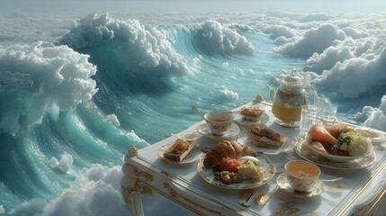 Precarious Afternoon Tea