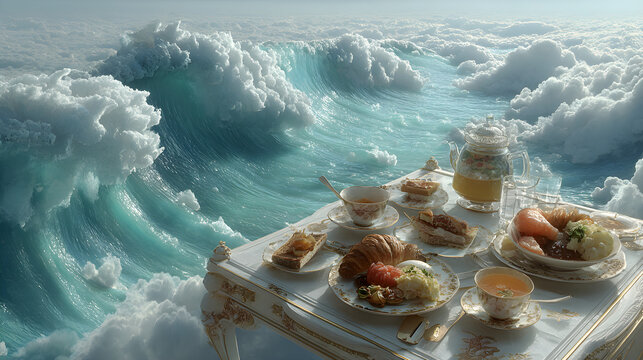 Precarious Afternoon Tea