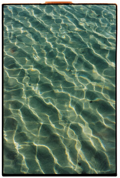 Clear Water with Light Reflections