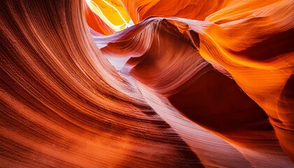 Obraz premium abstract details of orange slot canyon wall antelope canyon arizona usa