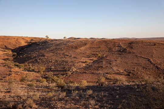 Sunset at Mundi Mundi Lookout