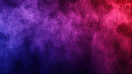 Abstract smoky background in vibrant purple and red hues