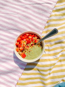 Matcha Chia Pudding 