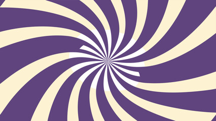 Abstract swirl pattern with purple and creamy stripes modern geometric background