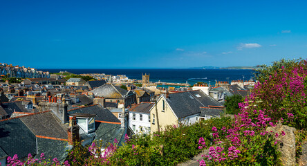 St Ives, a seaside town and port in Cornwall