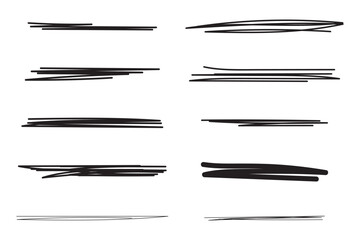 Set of grunge red paint, ink brush strokes. brush collection isolated on white background.Rough Grunge Paint Stroke Vector Isolated on White Background