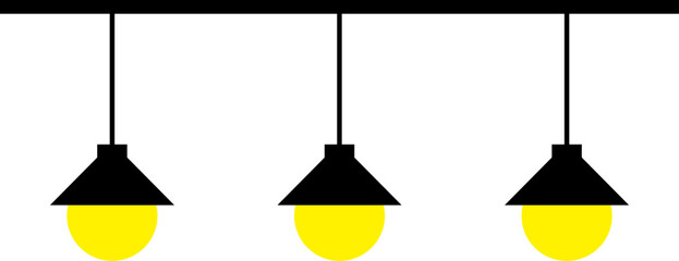 조명 불빛 일러스트