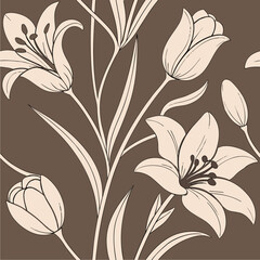 Dutch Golden Age-inspired botanical