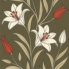 Dutch Golden Age-inspired botanical