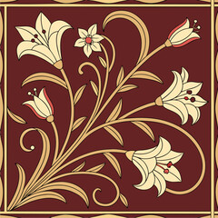 Byzantine-inspired floral arrangement