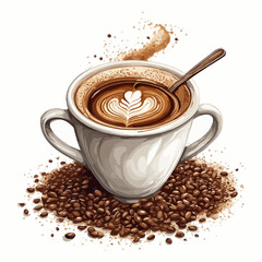 Coffe Logo Design Very Cool