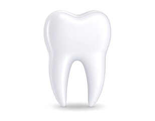 3D illustration of a healthy tooth