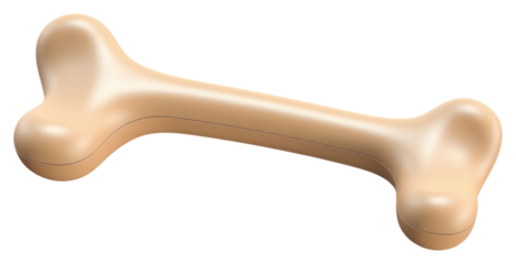 PNG Dog toy bone white background simplicity furniture.