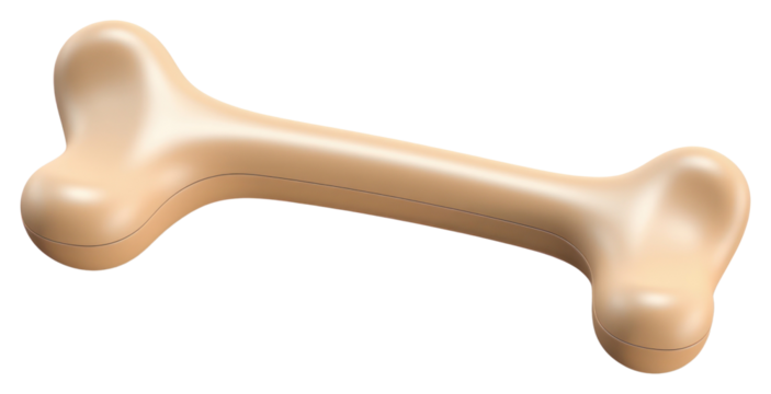 PNG Dog toy bone white background simplicity furniture.