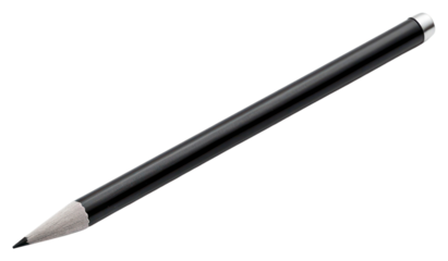 PNG Long pencil black white background writing rubber.
