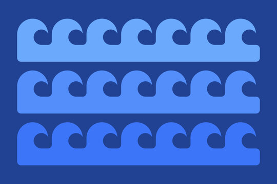 Geometric sea waves