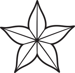 Abstract geometric pattern with bold silhouette elements and vibrant color accents silhouette