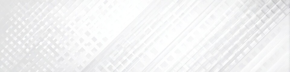 Obraz premium Abstract White Background with Geometric Shapes and Lines, Modern Minimalist Style