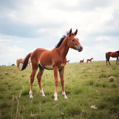 Obraz premium Beautiful Foal