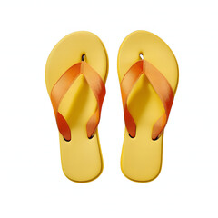 Fototapeta premium flip flops isolated on white