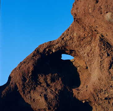Hole in the Rock at Sunrise
