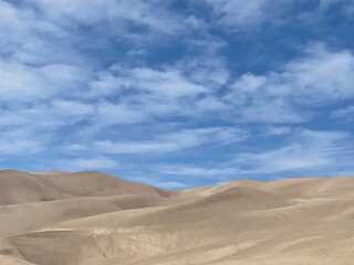 Fototapeta premium sand dunes in the desert