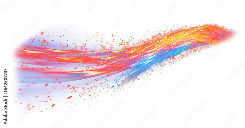 Canvas Prints png cyclone light fireworks pattern.
