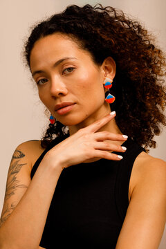 Geometric earring model