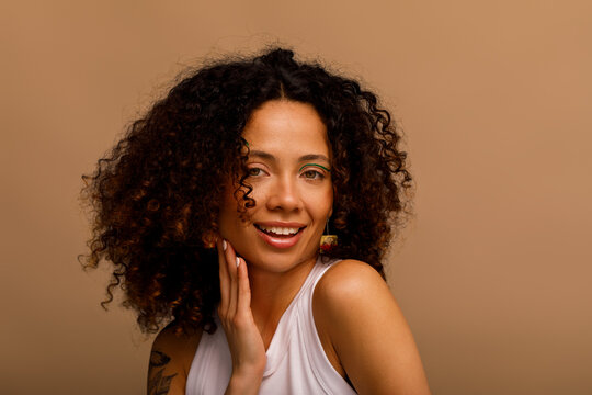 Coquette woman portrait
