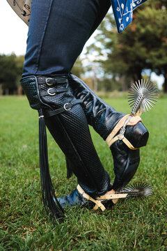 Footwear of a Chilean Cueca Dancer